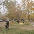Участие в городском субботнике