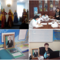 В КГП на ПХВ «АЦБ» 27 ноября 14 года прошло торжественное мероприятие посвещенное ко Дню Первого Президента.Организована выставка « Президент САҒАТЫ» в кабинете казахского языка поликлиники