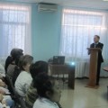6 февраля 2015 года главный врач Амренов Марат Трайисович выступил перед сотрудниками поликлиники № 2 с отчетом