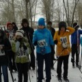 участие на соревнованиях по лыжным гонкам