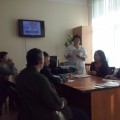 Лекция в школе «Артериальной гипертонии» по профилактике туберкулеза.