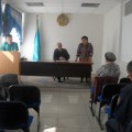 Врачами ЦРБ 17.04.2015 года в Щербактинском районном Отделе Внутренних дел был проведен семинар-тренинг по самым актуальным темам