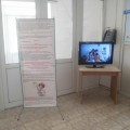 Показ видеороликов по дополнительной иммунизации против кори