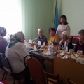 На празднике пожилых людей