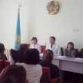 Аудан мектептері мен мектепке дейінгі балалар мекемелері медицина қызметкерлерімен өткізілген семинар