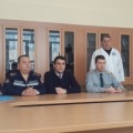 Участие в учении по ЧС.