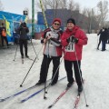 Соревнование по лыжным гонкам среди медицинских работников области.