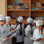 Книжная выставка «Көк байрағым елдігім, еркіндігім!» к 25-летию Независимости Казахстана.